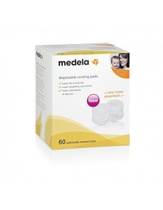 Medela Discos Absorbentes Desechables 60 unidades 2