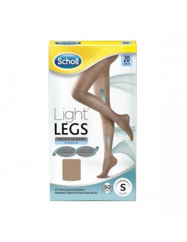Dr Scholl Light Legs Medias De Compresion 20 Den T-S Color Carne
