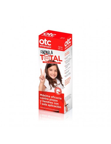 OTC Spray antipiojos Fórmula total 125 ml