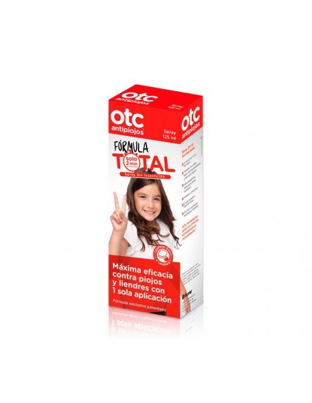 OTC Spray antipiojos Fórmula total 125 ml