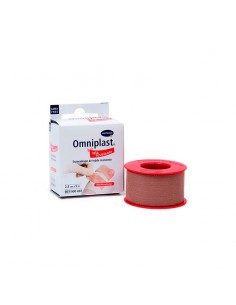 Omniplast Esparadrapo Tela Rosa/Piel 5m x 2,5cm 2