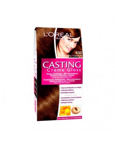 L'Oreal Casting Creme Gloss Coloración Natural Rubio Claro Dorado Nº 630