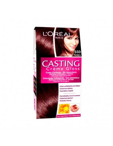 L'Oreal Casting Creme Gloss Coloración Natural Acajou Nº 550 L'Oreal Casting Creme Gloss Coloración Natural Acajou Nº 550