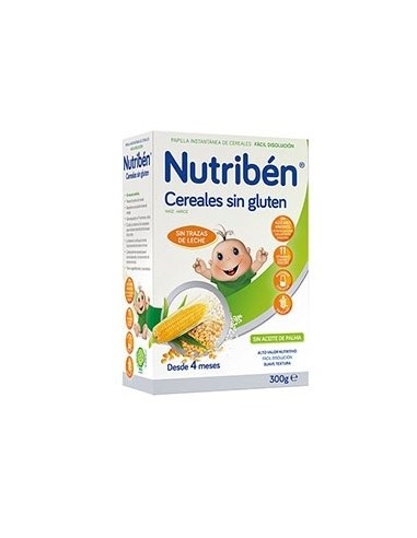 Papillas Nutribén® Cereales sin gluten con leche adaptada - Nutriben  International