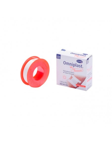 Omniplast Esparadrapo Tela Blanco 5m x 1,25cm