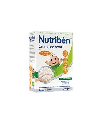 Nutribén Papilla Crema de Arroz 300 g