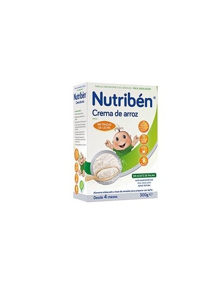 Nutribén Papilla Crema de Arroz 300 g
