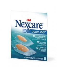 Nexcare Aqua 360º Tiras surtidas 6 unidades 2