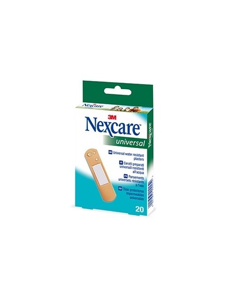 Nexcare Universal Tiras Impermeables 20 unidades