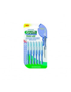 Gum 1312 Cepillo Interdental Trav-ler 0.6 Mm 6 unidades 2