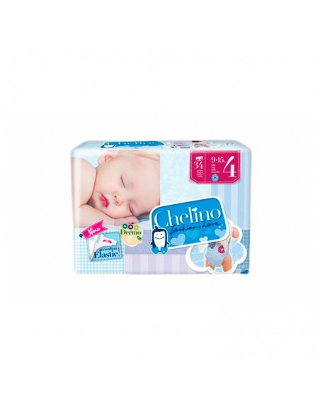 Chelino Pañal Infantil T-4 (9-15 Kg) 36 unidades