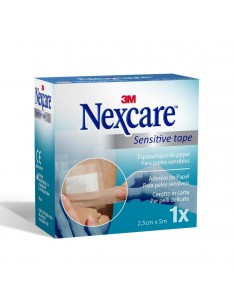 Nexcare Sensitive Esparadrapo de papel 2,5cm x 5m 2
