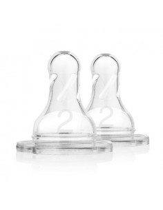 Dr. Brown's Tetina Standard Nivel 2 a partir de 3 meses  2 unidades 2