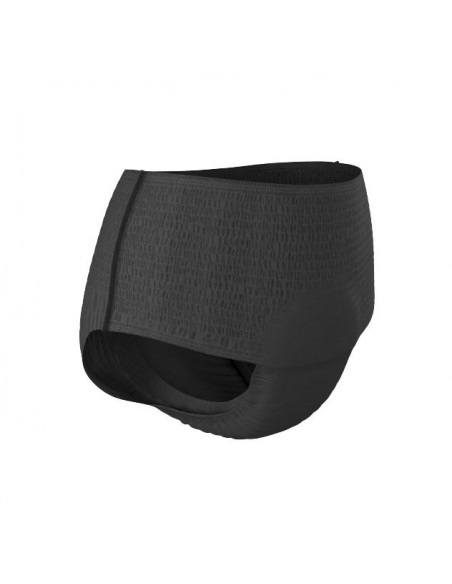 Tena Silhouette cintura alta negro Talla M 9 unidades