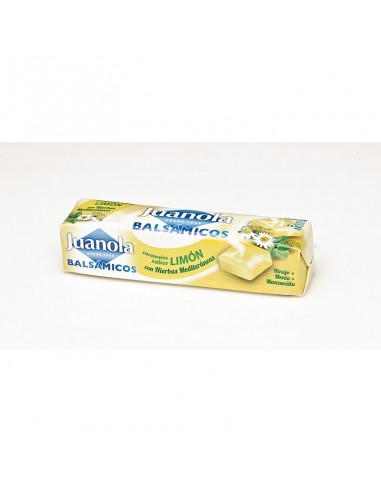 Juanola Caramelos Balsámicos Limón Vitamina C y Hierbas Mediterráneas