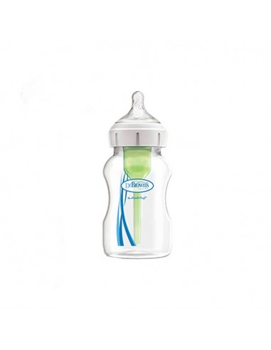 Dr. Brown's Biberón Boca Ancha Tetina Silicona 270ml