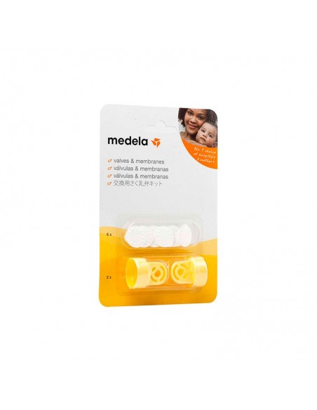 Medela Pack Recambios Sacaleches 2xVálvulas 6xMembranas