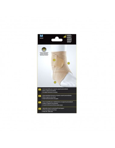 Futuro Tobillera con Espiral de Soporte Talla Mediana M