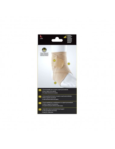 Futuro Tobillera Con Espiral de Soporte Talla Grande L