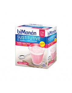 Bimanán Batidos Fresa Sobres 2