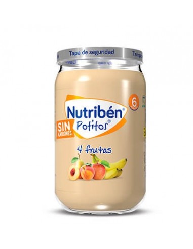 Nutribén Potito 4 Frutas 235 g Nutribén Potito 4 Frutas 235 g