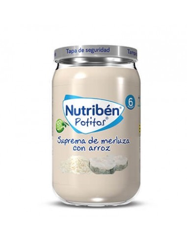 Nutribén Suprema de Merluza con Arroz 235 g