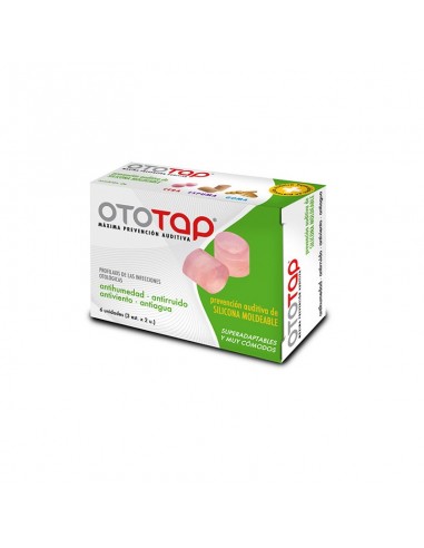 Tapones Para Oídos De Silicona Oto-Tap 6 unidades