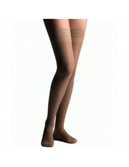 Farmalastic Media Larga Compresión Normal Blonda Camel Mediana