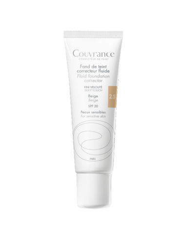 Avene Couvrance Maquillaje Fluido Beige 02.5