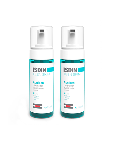 Isdin Acniben Espuma Limpiadora150 ml pack 2ª unidad al 40%
