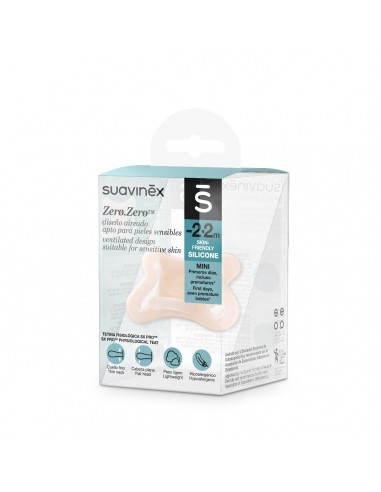 Suavinex Chupete Silicona Fisiológico SX Pro Zero 2 - 2 Meses