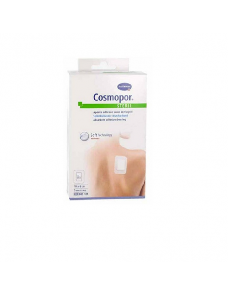 Cosmopor Steril Aposito Esteril 10 cm X  8 cm  5 apósitos
