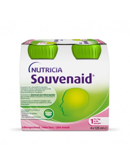 Souvenaid  Sabor Fresa 4x125 ml