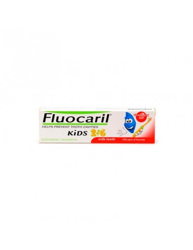 Fluocaril Pasta Dentífrica Infantil (2-6 Años) 50 ml