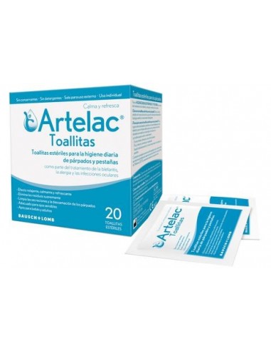 Artelac Toallitas Estériles 20 unidades