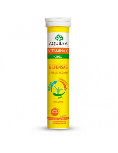 Aquilea Vitamina C + Zinc 14 comprimidos efervescentes