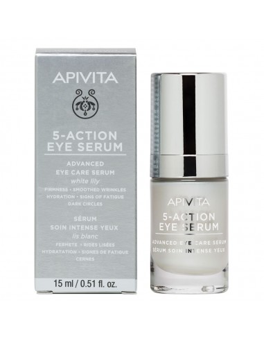 APIVITA SERUM OJOS 5 ACTIONS 15 ML