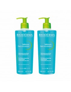 Bioderma Sebium Gel Moussant 500+500ml