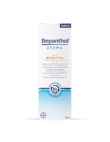 Bepanthol®  Derma Crema Facial Diária Nutritiva Cuidado facial piel seca y sensible 50 ml