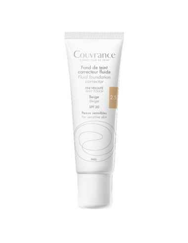 Avene Couvrance Maquillaje Fluido Beige 02.5