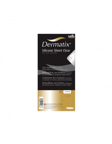 Dermatix Clear Lámina de Silicona 4x 13 cm