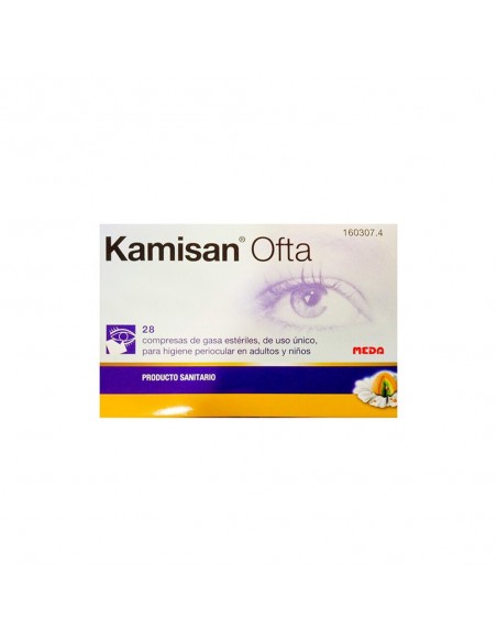 Kamisan Ofta 28 Compresas Oculares