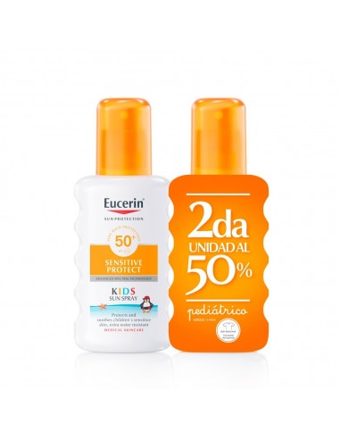 Eucerin Sun Protection Duplo Spray infantil FPS50+
