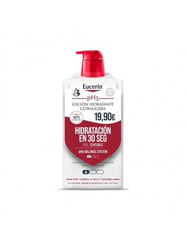 Eucerin Loción hidratante ultraligera 1000 ml