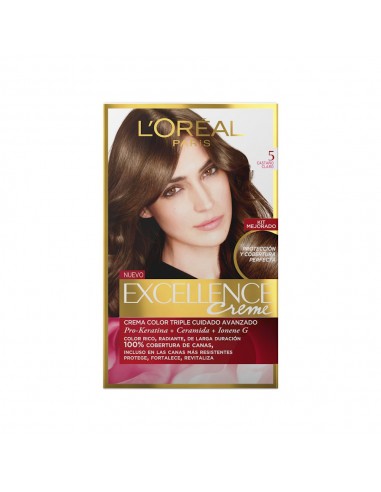 L'Oreal Excellence Creme Tinte Castaño Claro Nº 5