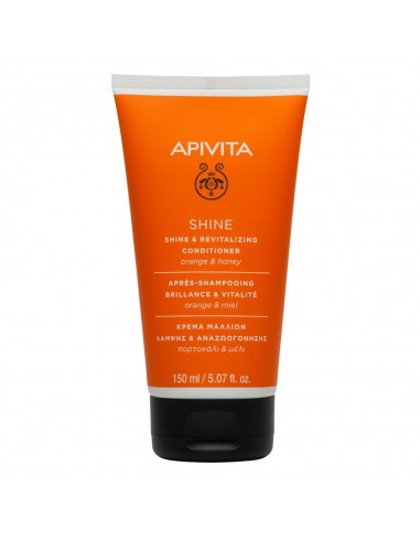 Apivita Acondicionador Brillo y Vitalidad Naranja & Miel 150 ml