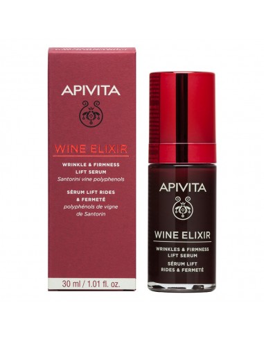 Apivita New Wine Elixir Sérum antiarrugas y reafirmante efecto Lifting 30 ml