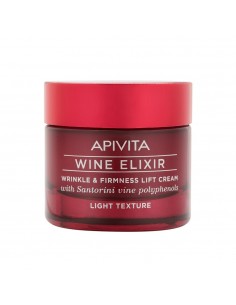 Apivita New Wine Elixir Crema ligera antiarrugas y reafirmante efecto Lifting 50 ml