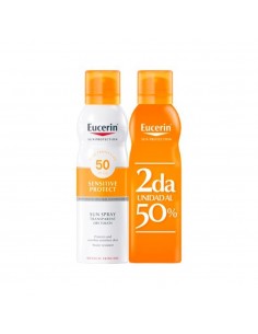 Eucerin Duplo Sun Protection Spray Transparente Toque Seco SPF50+ 2x200 ml