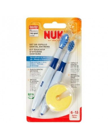 Nuk Set Cepillo Dental Entrenamiento